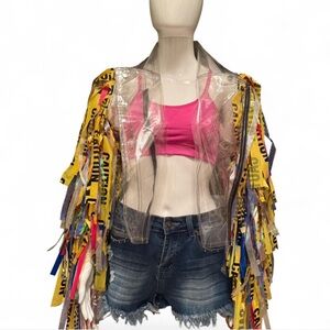 Harley Quinn Birds of Prey Costume - Jacket, top & shorts